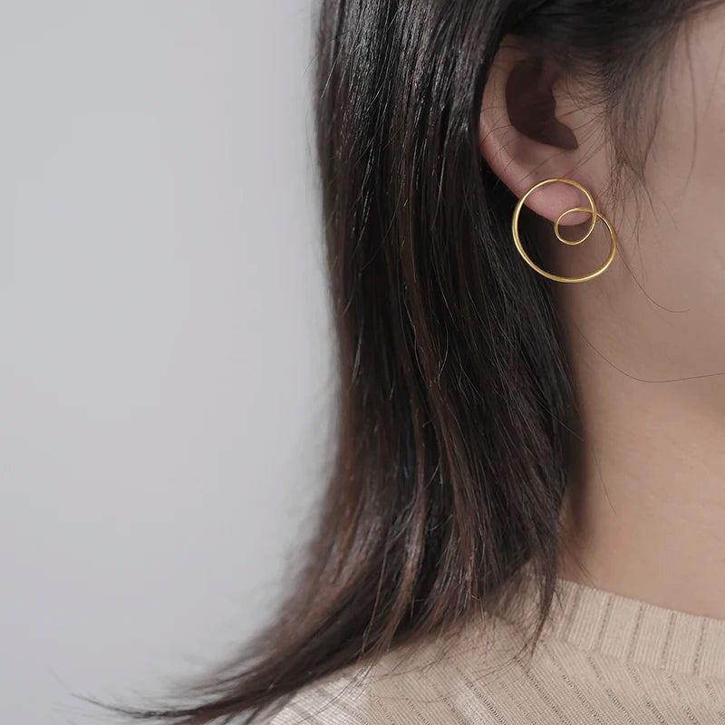 Anoushka Spiral Earrings