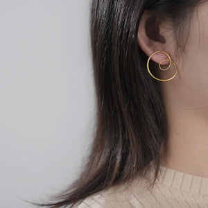 Anoushka Spiral Earrings