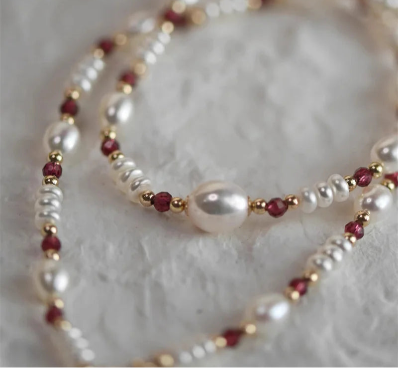 Dionne Garnet Necklace