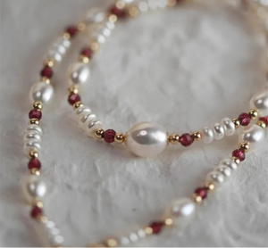 Dionne Garnet Necklace
