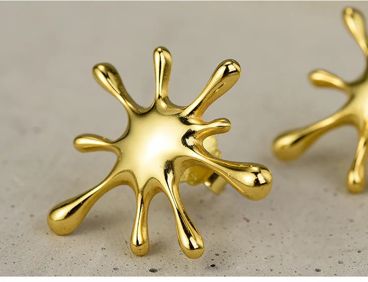 Ariel Splash Stud Earrings
