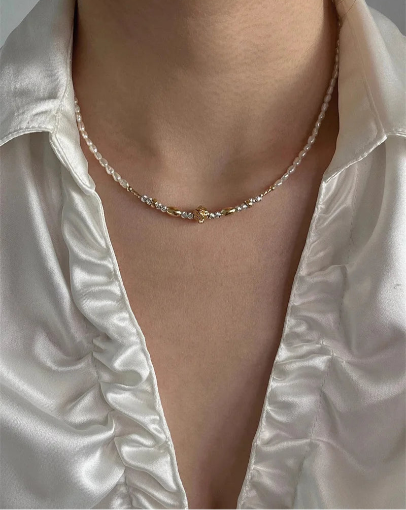 Edith Baroque Pearl Necklace