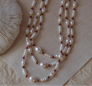 Dionne Garnet Necklace