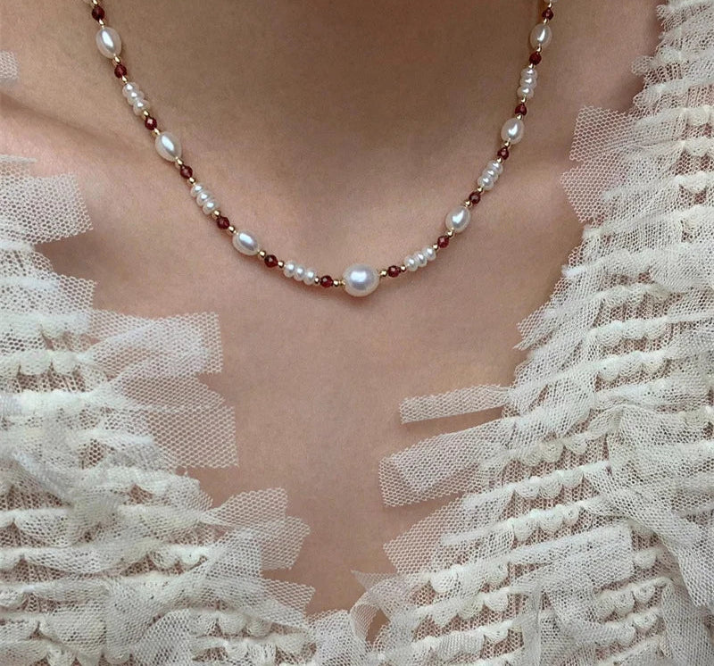 Dionne Garnet Necklace