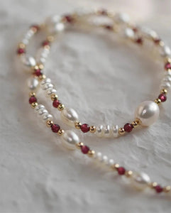 Dionne Garnet Necklace