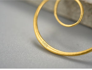 Anoushka Spiral Earrings