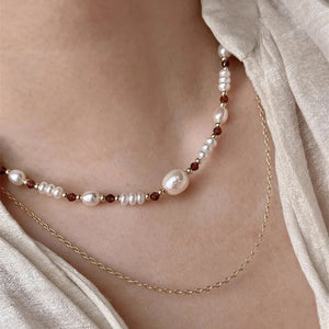 Dionne Garnet Necklace