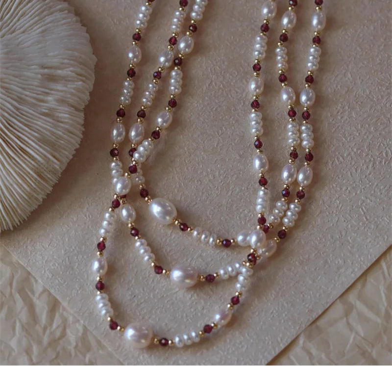 Dionne Garnet Necklace