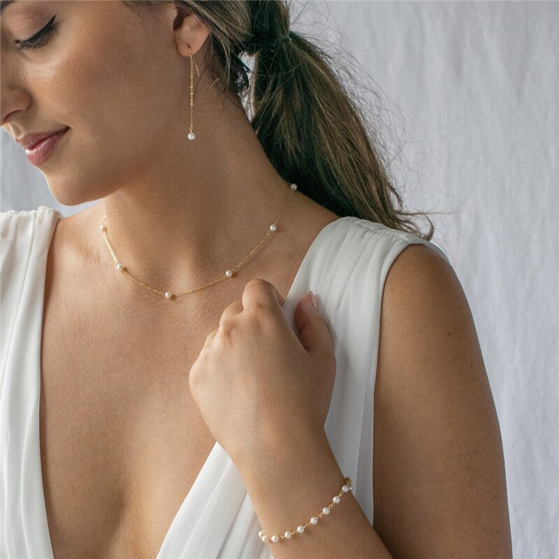 Huda Pearl Necklace